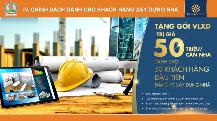 Chính sách dành cho khách hàng xây dựng nhà