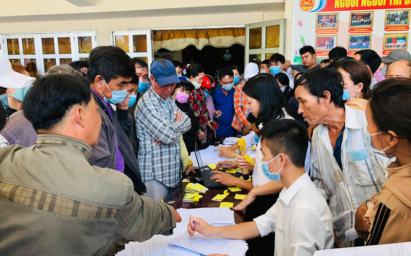 UBND huyện Long Thành công khai phương án bồi thường đối với người dân vùng dự án Cảng hàng không quốc tế Long Thành