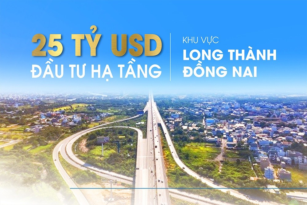 Hạ tầng Long Thành được đầu tư tổng lực, Bất động sản Long Thành bứt phá nhanh chóng